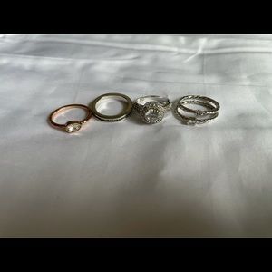 Assorted Premier rings rage from Size 8 to 10
